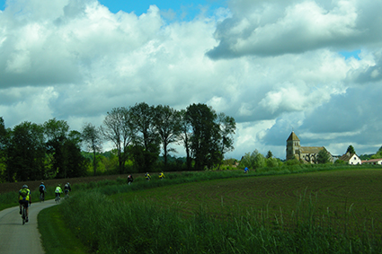 Sur la voie verte